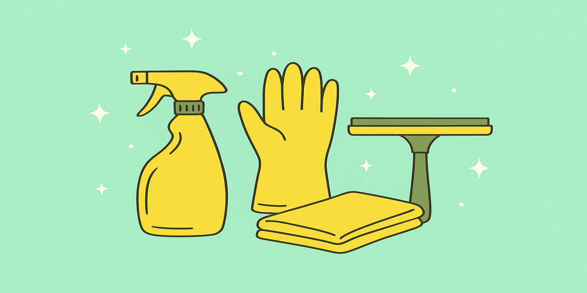 Cleaning Themed Background